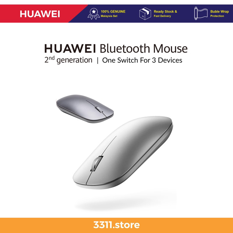 HUAWEI Bluetooth Mouse Generation 2 CD23 ( Original ) | Shopee Malaysia