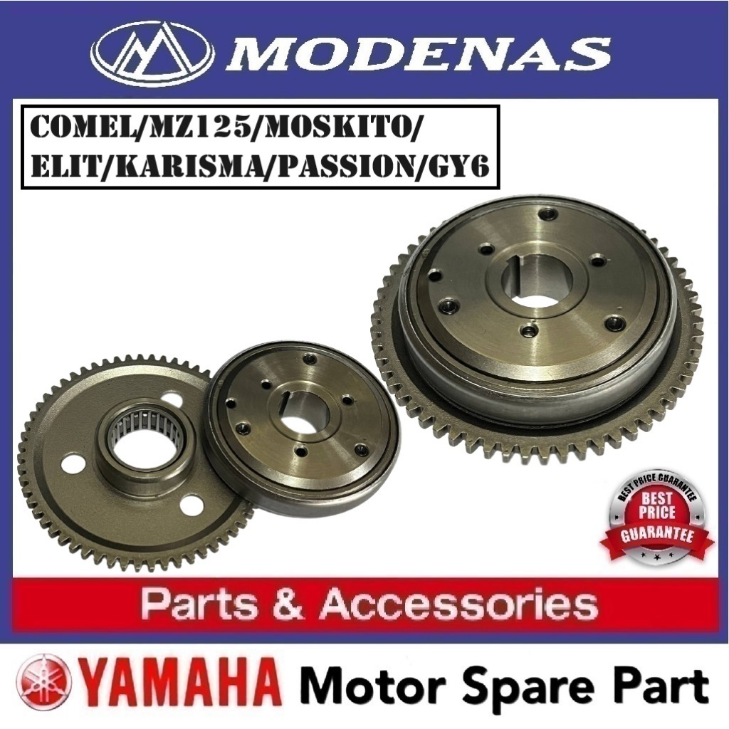 GY6 STARTER ONE WAY WITH GEAR 0 COMEL MZ125 MOSKITO ELIT KARISMA ...