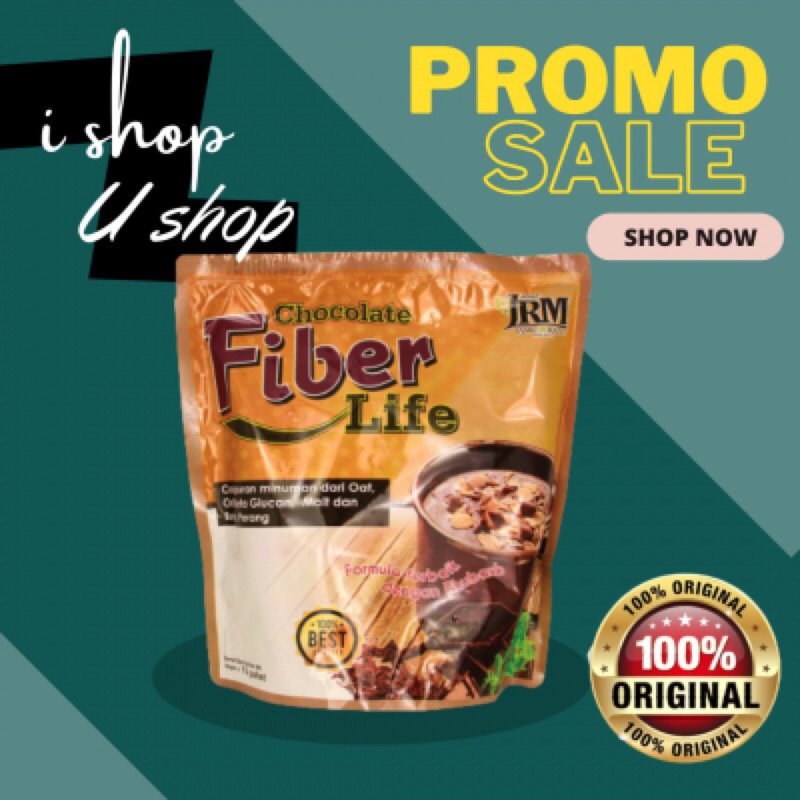 CHOCOLATE FIBER LIFE (15 SACHET ) JRM 100 ORIGINAL Shopee Malaysia