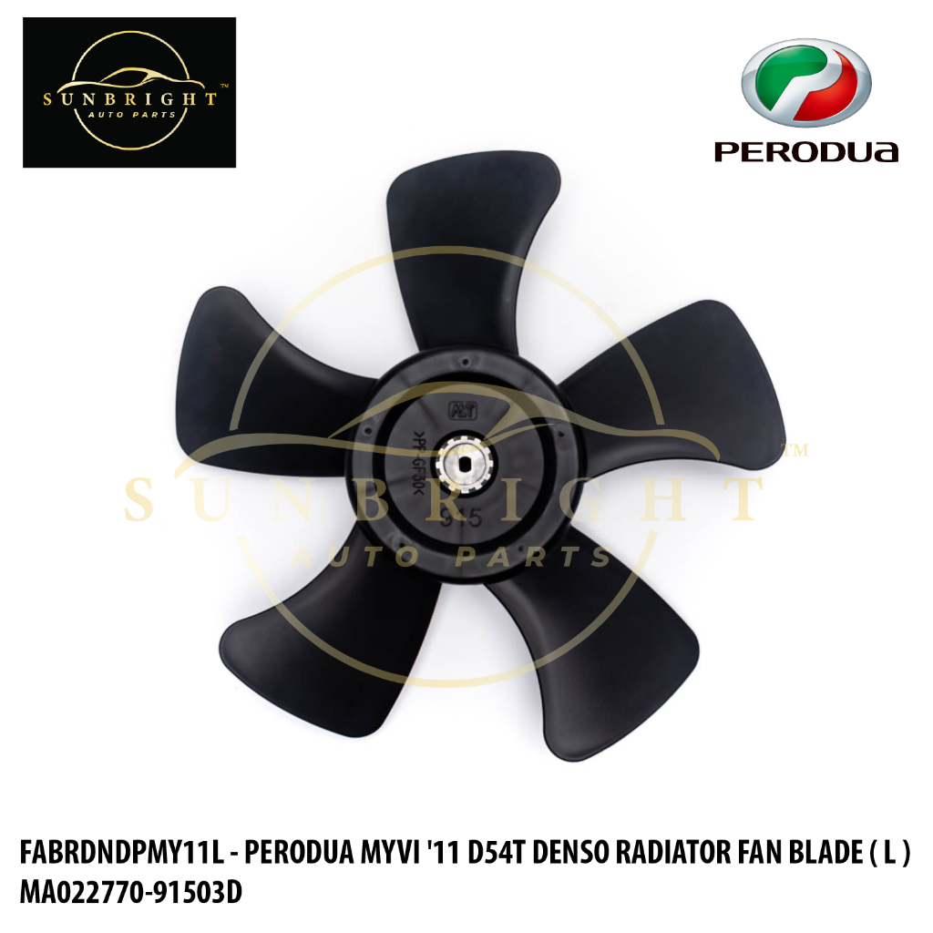 PROTON GEN2 DENSO AUTO RADIATOR FAN BLADE ( L ) MA022770-41903D ...