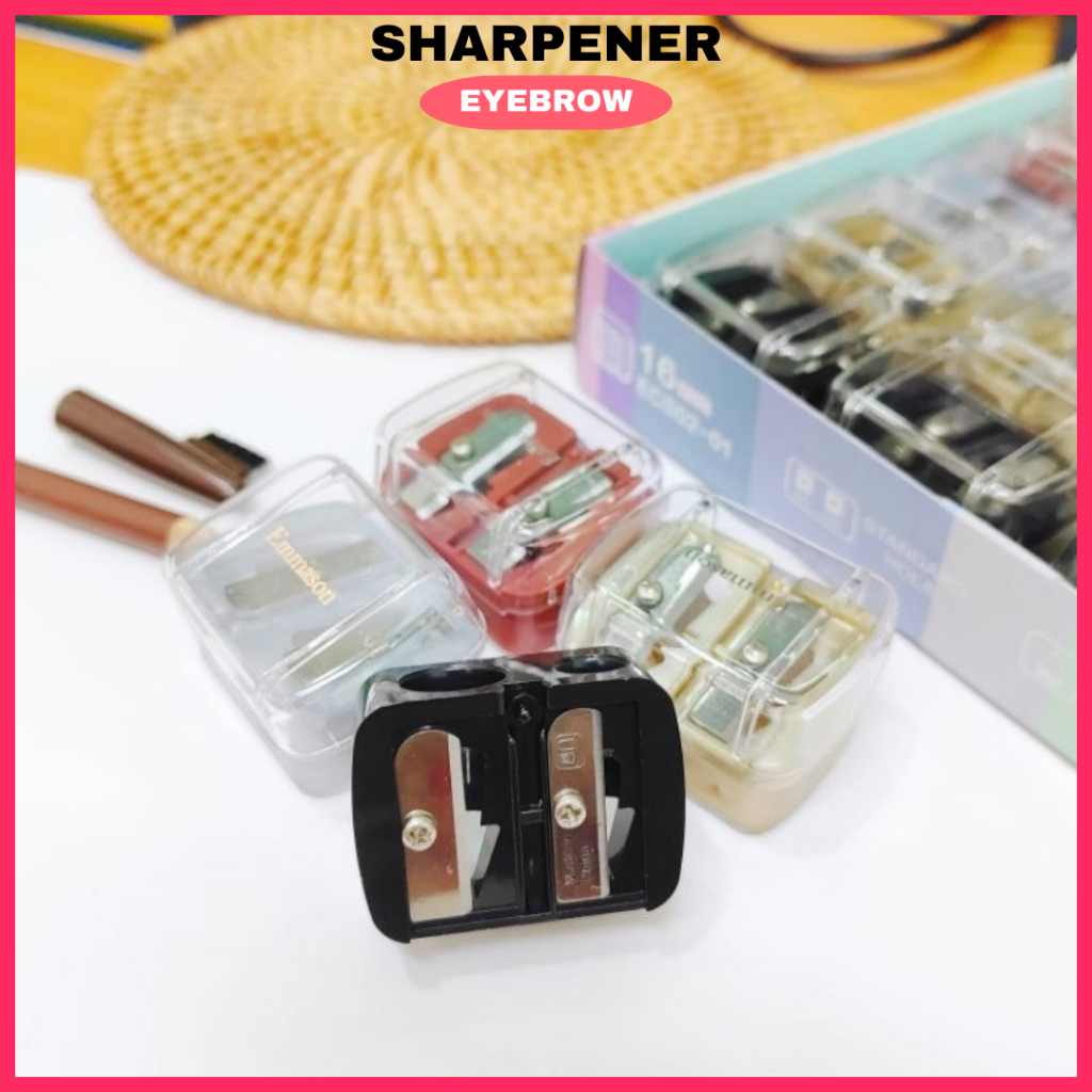 SHARPENER EYEBROW ( PENGASAH PENCIL CELAK ) (RANDOM) | Shopee Malaysia