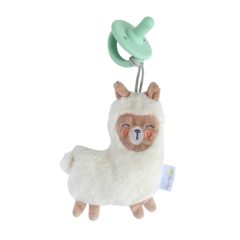 Itzy Ritzy Sweetie Pals Silicone Pacifier and Plush Pal Baby Paci