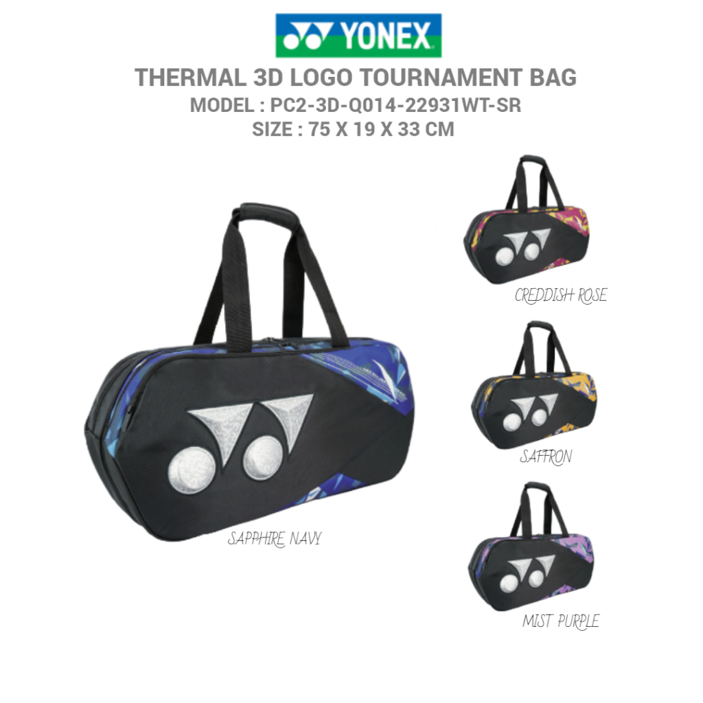 Yonex badminton hotsell bag malaysia