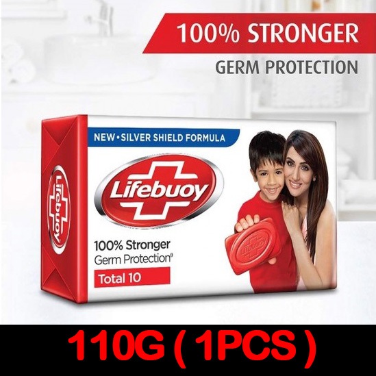 Lifebuoy Anti Bacterial Bar Soap 110G 1PCS / Lifebuoy Anti Bacterial