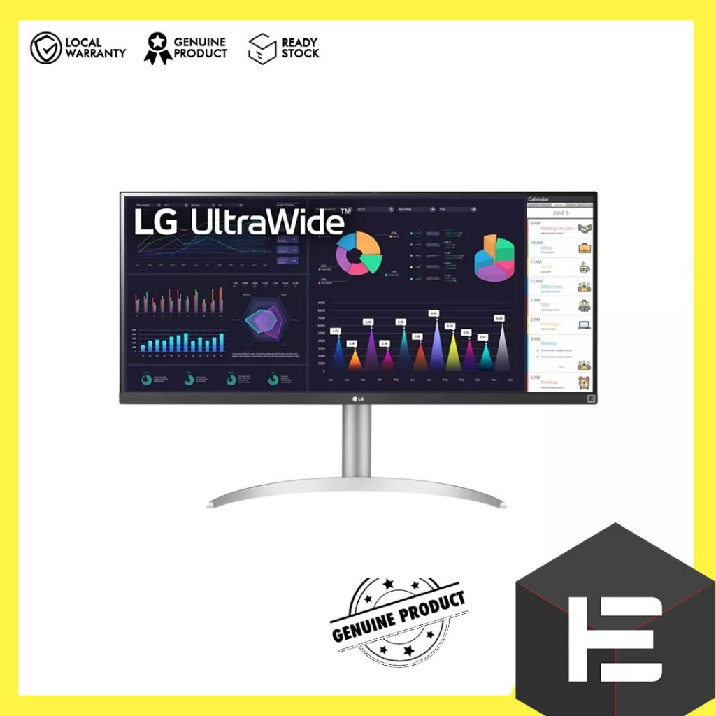 Monitor LG FHD UltraWide 34 IPS 5Ms 100Hz USB-C HDMI DP
