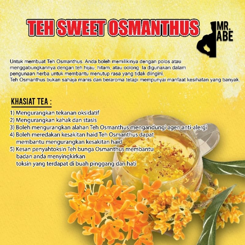 RDS Sweet Osmanthus Flower Tea | Shopee Malaysia