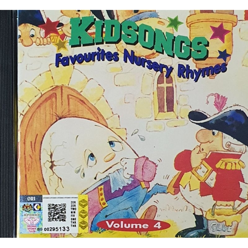 CD ~ KIDSONGS FAVOURITES NURSERY RHYMES VOL.4 (AUDIO CD) | Shopee Malaysia