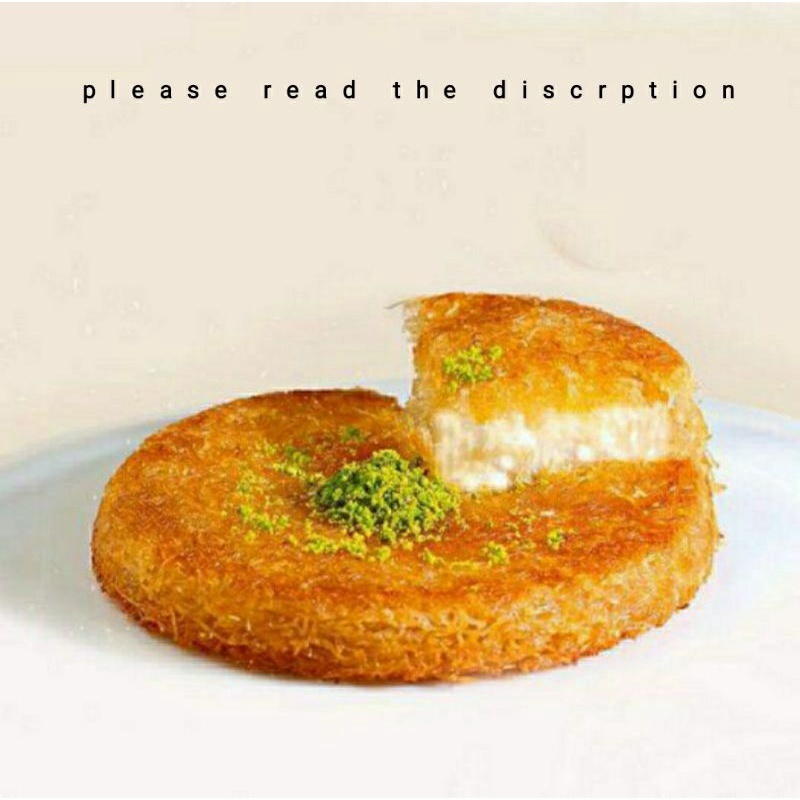 Kunafa with Akkawi cheese / Arabic Kunafah cheese Bakalva 22 pcs