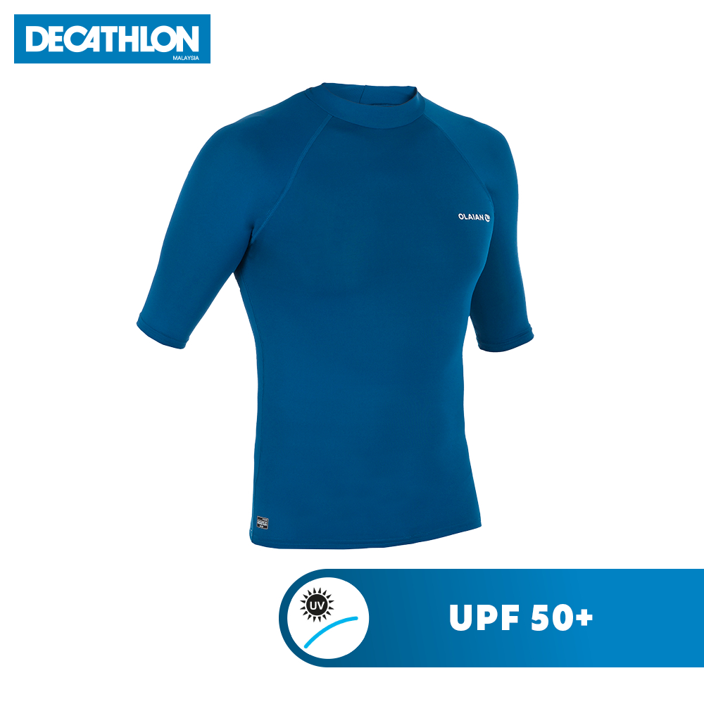 Olaian Decathlon UPF 50+ Men Water Sports Shirt UV Protection Surfing