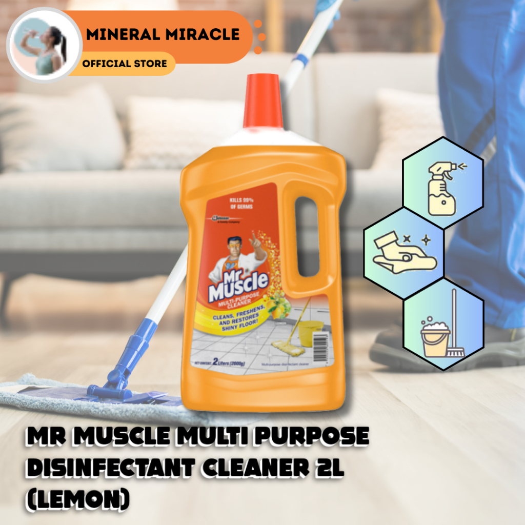 MR MUSCLE MULTIPURPOSE CLEANER 2L (LAVENDER) Shopee Malaysia