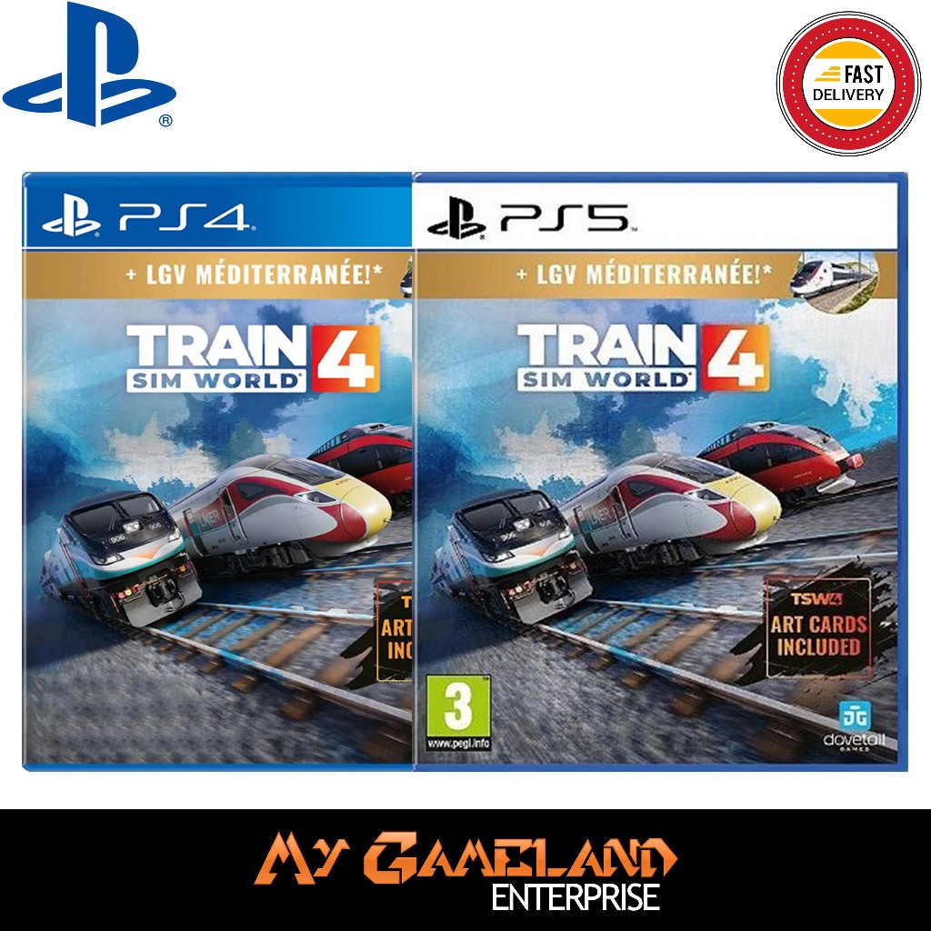 PS4 / PS5 Train Sim World 4 Deluxe Edition (English/Chinese)(BRAND NEW ...