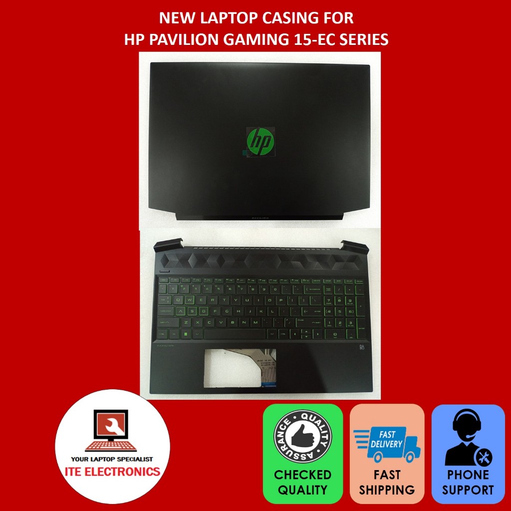 ORIGINAL NEW HP PAVILION GAMING 15-EC 15-EC0013DX TPN-Q229 SERIES LCD ...