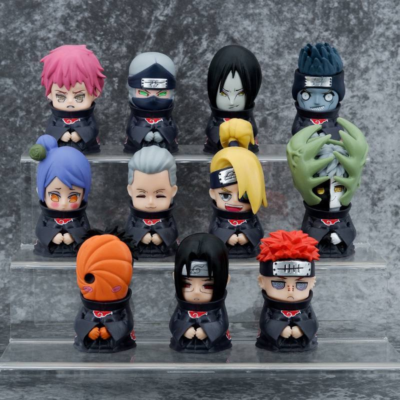 CHIBI NARUTO AKATSUKI SIT PVC FIGURE | Shopee Malaysia