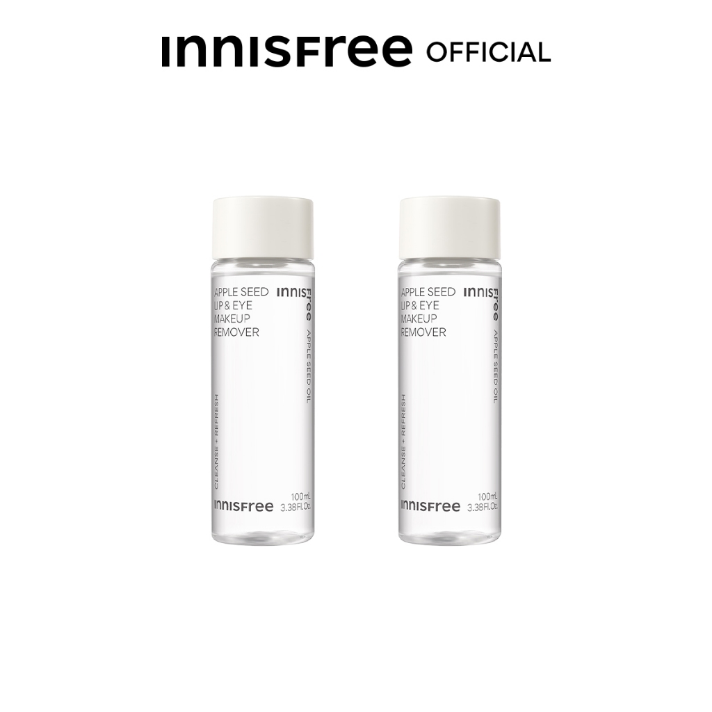 INNISFREE Apple Seed Lip & Eye Makeup Remover (100ml) Shopee Malaysia