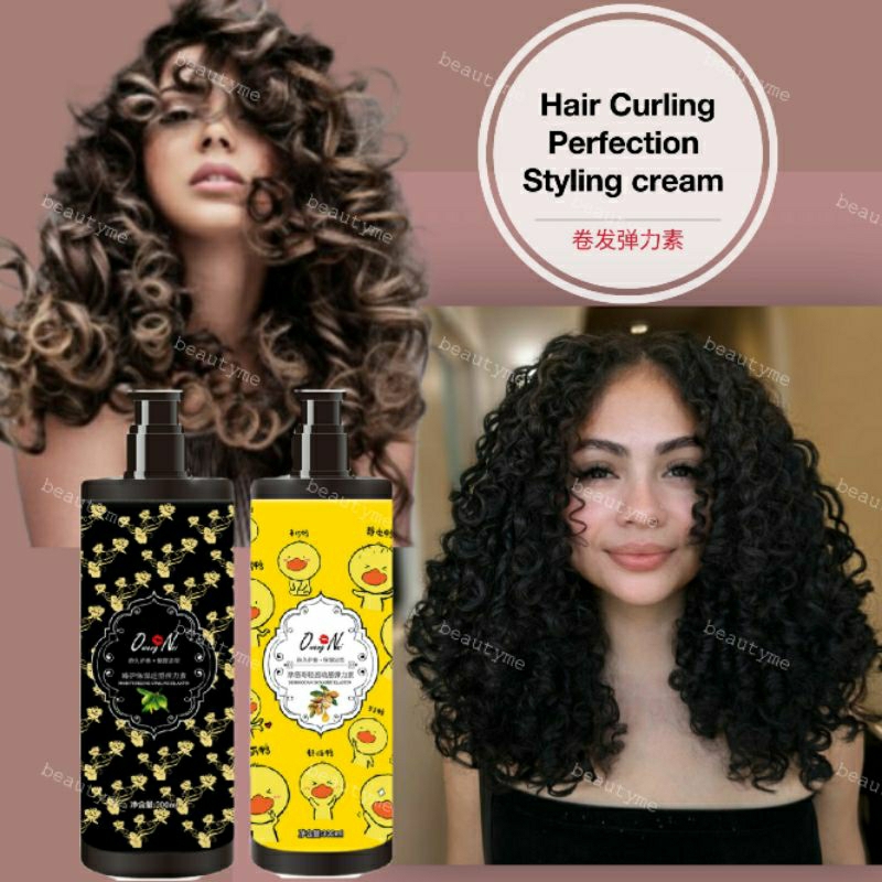 Olive /Morocco Hair Curl Moisturizing Hydrating Styling Cream for Wavy