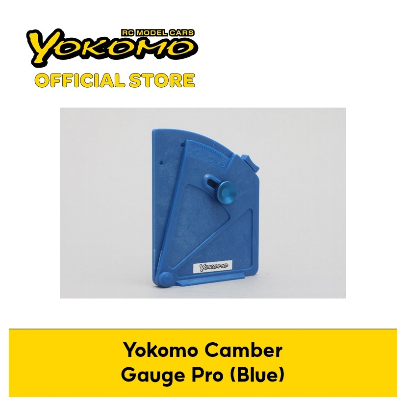Yokomo Camber Gauge Pro - Blue Yokomo Camber Gauge Pro - Blue