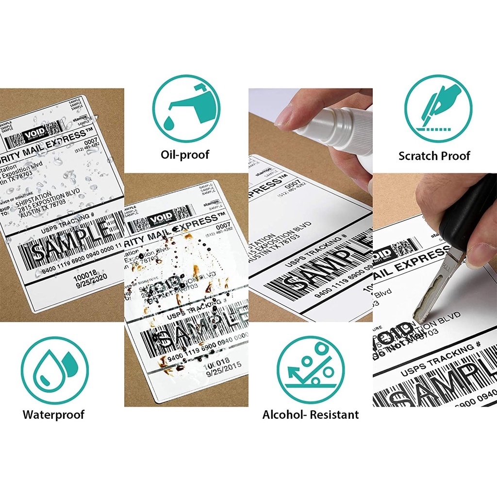 500pcs A6 Air Waybill Thermal Paper Shipping Label | Airwaybill ...