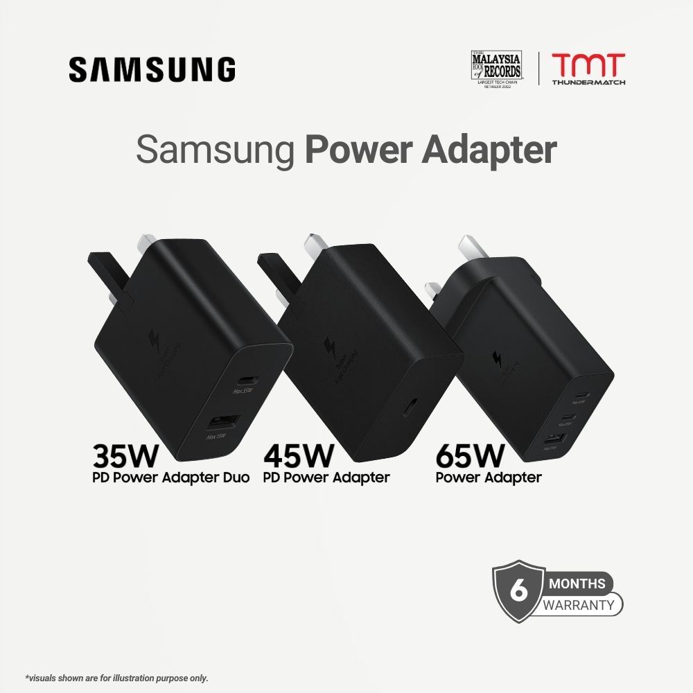 Samsung 65w Power Adapter Samsung 45w Power Adapter With Cable Samsung 35w Pd Power Adapter