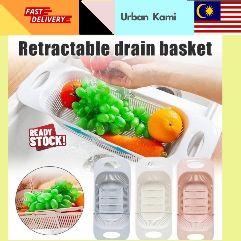 READY STOCK Expandable Kitchen Strainer Basket Adjustable Sink   My 11134207 7r98p Lmklmtunqpcj51