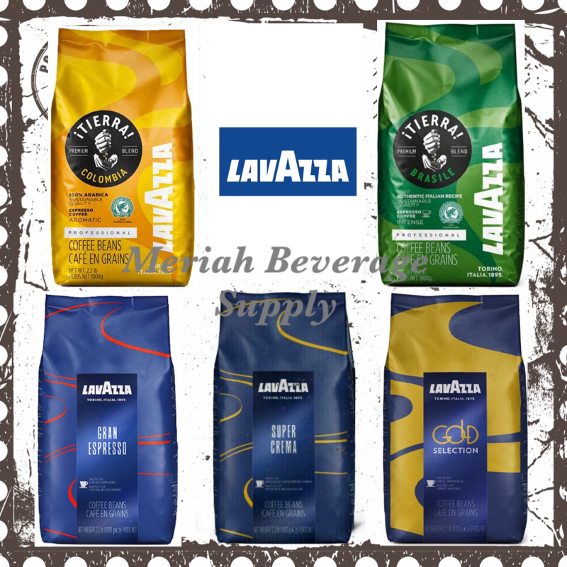 Lavazza Whole Bean Espresso Coffee 1kg Variation Beans Shopee Malaysia