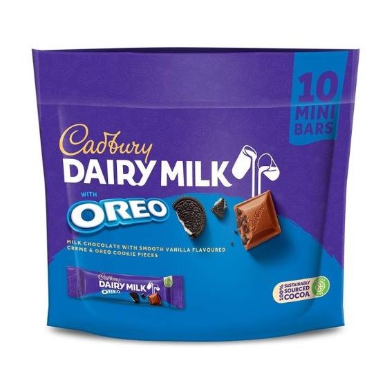 Cadbury Dairy Milk Oreo Chocolate Sharebag 150g (10x15g) Shopee Malaysia