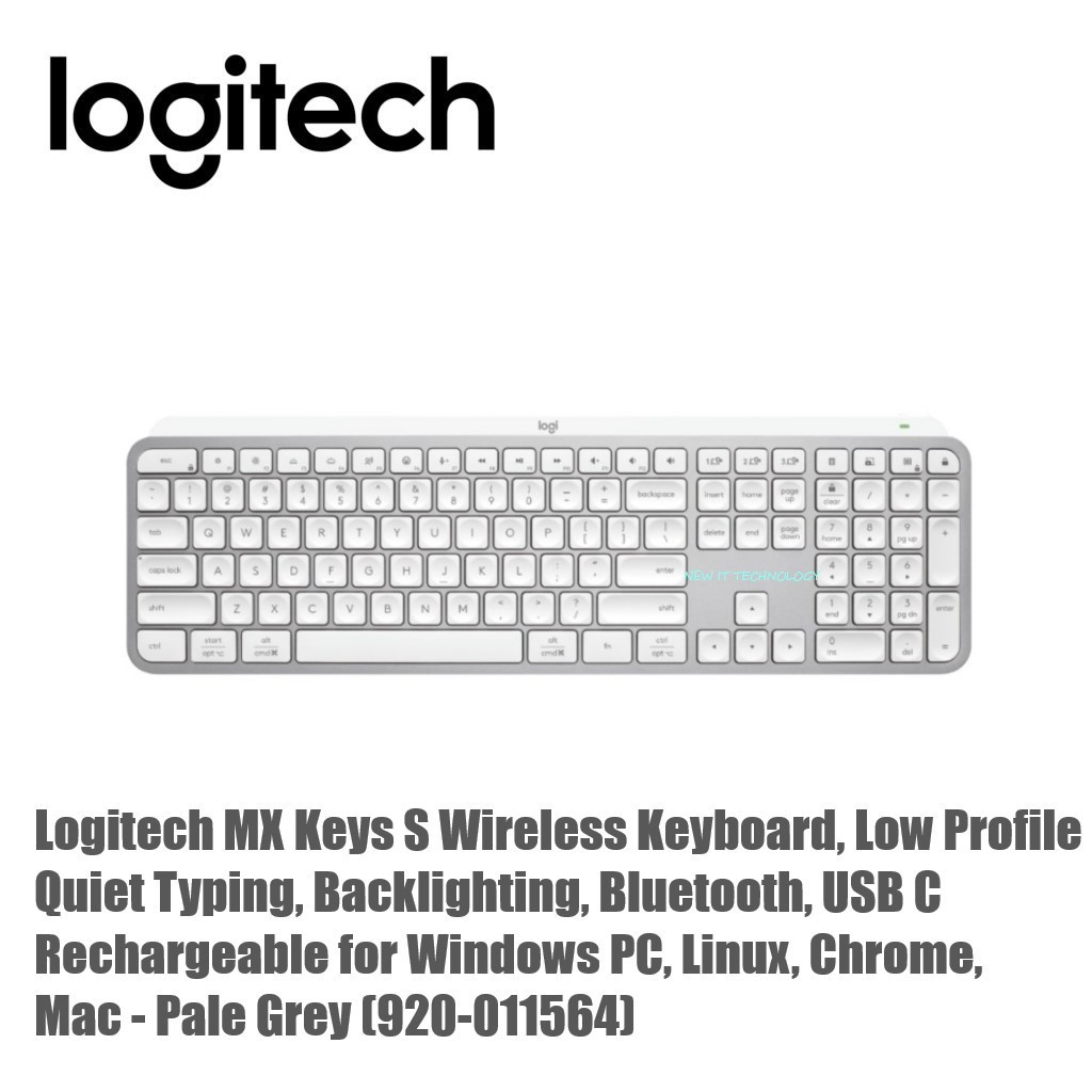 Logitech MX Keys S & Advanced Wireless USB &MX KEYS FOR MAC WIRELESS