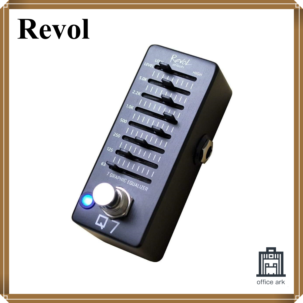 Revol effects 7-band graphic equalizer Q7 EEQ-01 [direct from