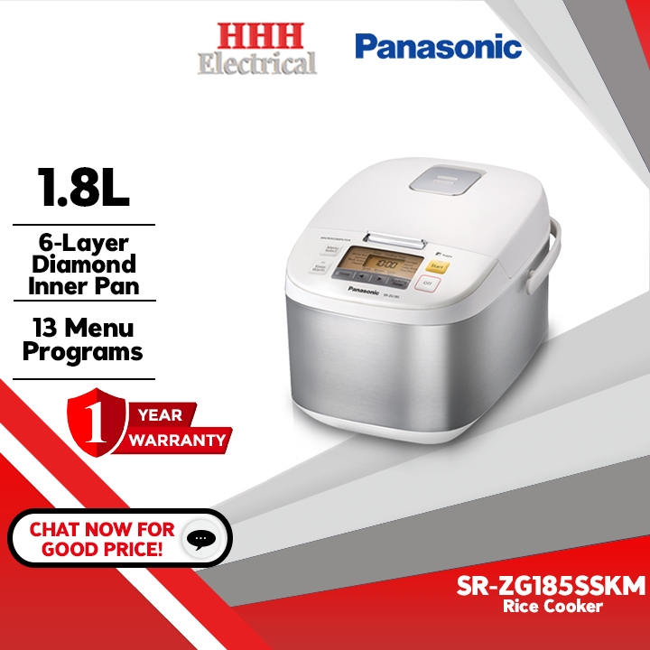 PANASONIC JAR RICE COOKER SRZG185 1.8L Shopee Malaysia