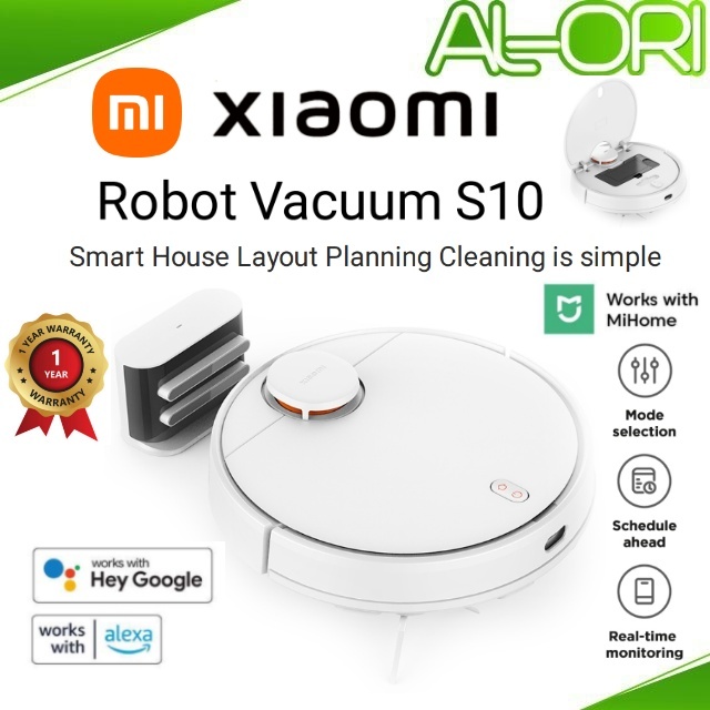 Original Xiaomi Robot Vacuum S10 LDS Laser Navigation Auto