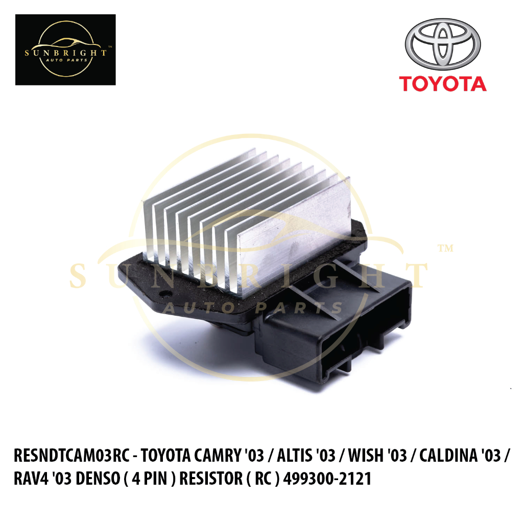 TOYOTA CAMRY '03 / ALTIS '03 / WISH '03 / CALDINA '03 / RAV4 '03 DENSO ...