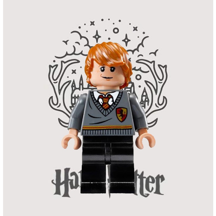 Lego Compatible Minifigures Harry Potter Ron Hogwarts | Shopee Malaysia