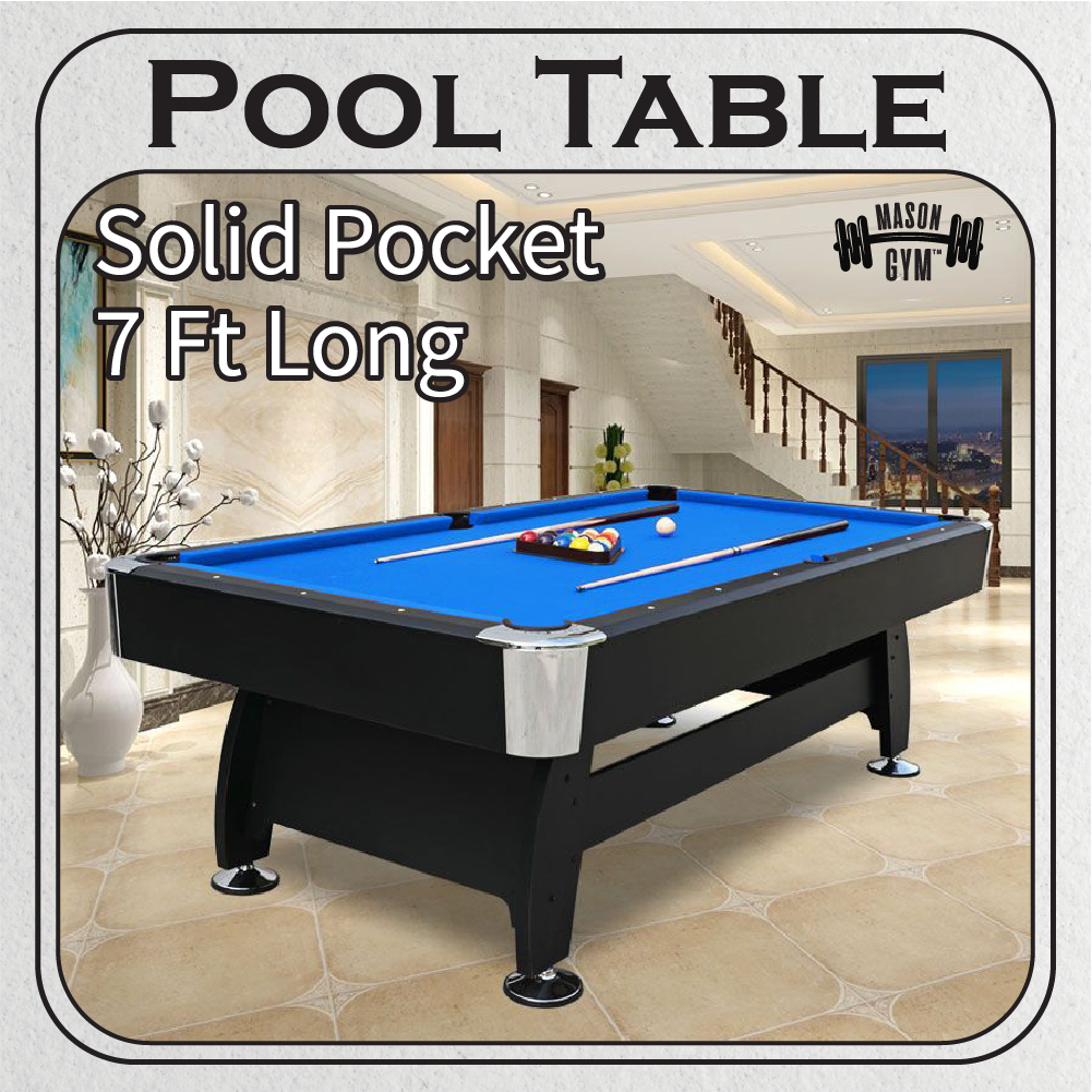 MasonGym™ Pool Table 7ft Meja Pool American billiard table meja Snooker ...