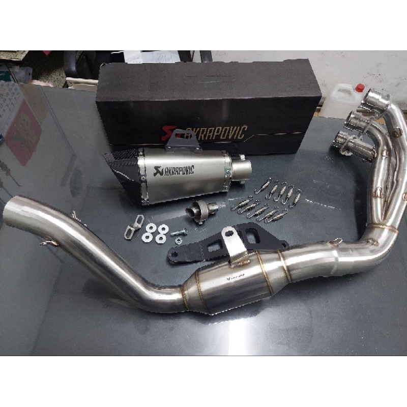 yamaha mt09 / tracer 9gt v3 (20212024) akrapovic exhaust full system