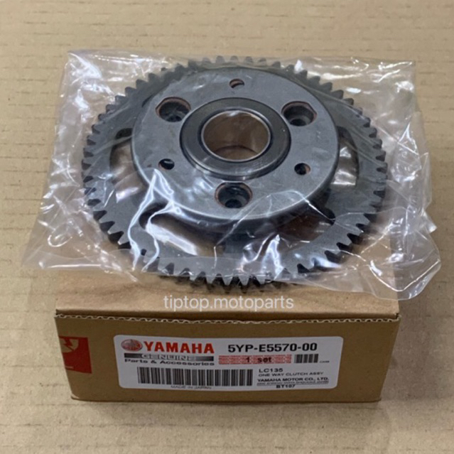 YAMAHA LC135 4SPEED 4S ONE WAY STARTER GEAR ASSY THAI Shopee Malaysia