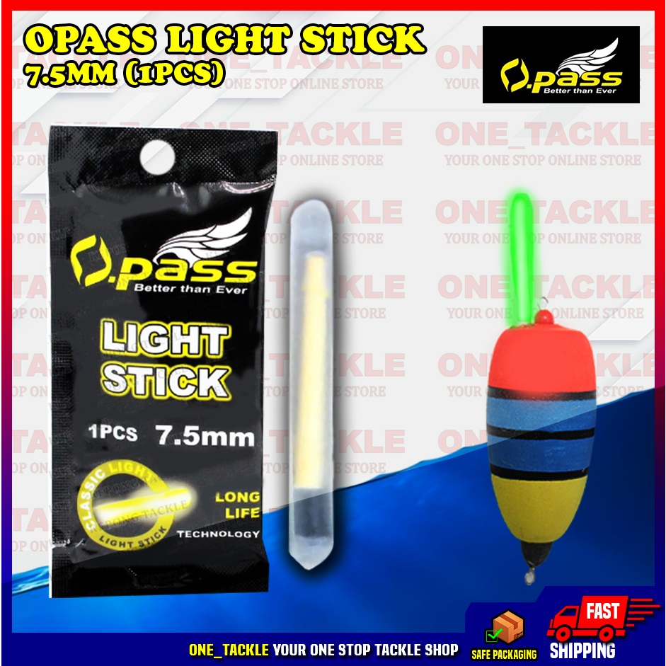 Opass light stick 7.5mm night float glow stick | Shopee Malaysia