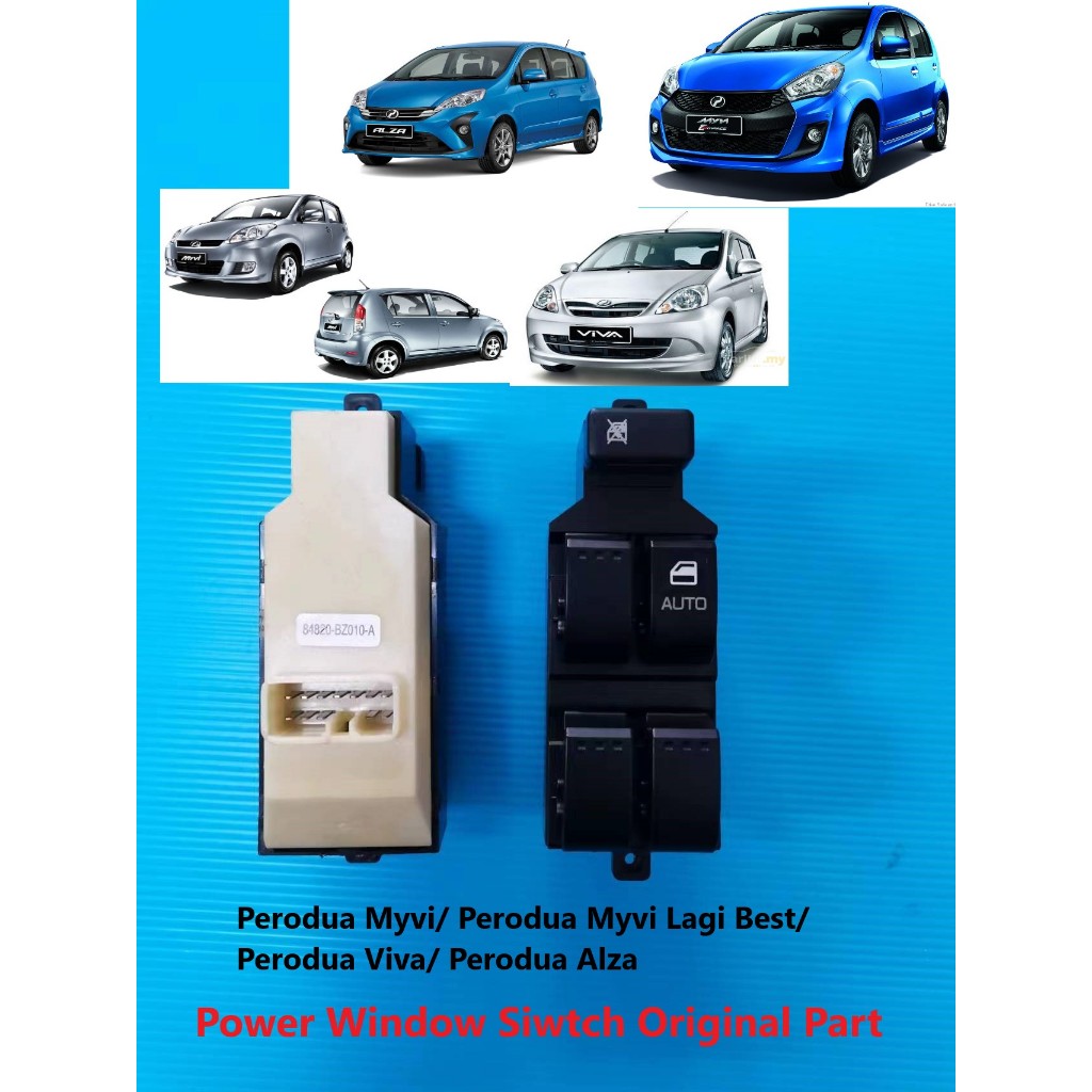 Perodua Myvi / Myvi Lagi Best / Alza / Viva Power Window Main Switch
