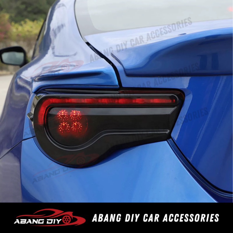 20172020 GT86 BRZ Smoke Tail Lamp Cover For Toyota GT86 Subaru BRZ Tail Light Cover Shopee