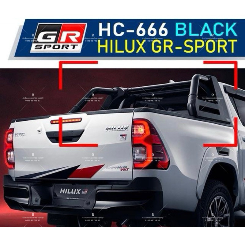TOYOTA GR Sport OEM ROLL BAR FOR Toyota hilux Vigo Revo Rocco Rogue GR