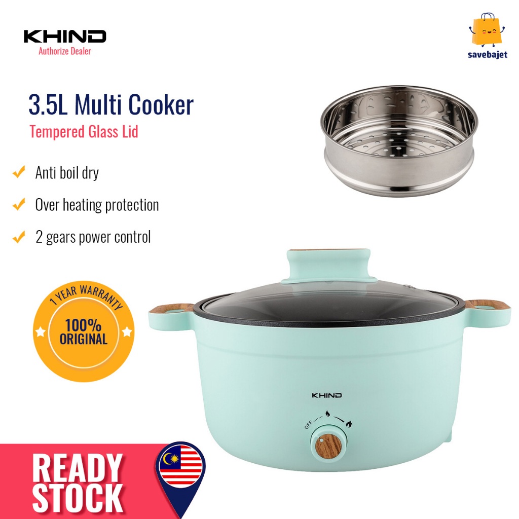 Khind Multicooker Pot 3.5L MCP350S Shopee Malaysia