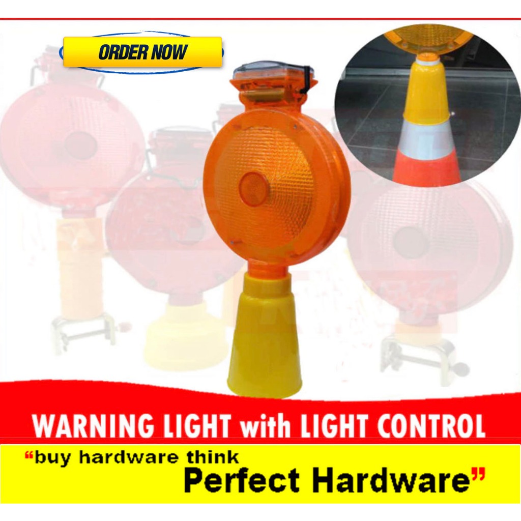 Traffic Warning Light Solar Blinker Hazard Traffic Warning Led Flash