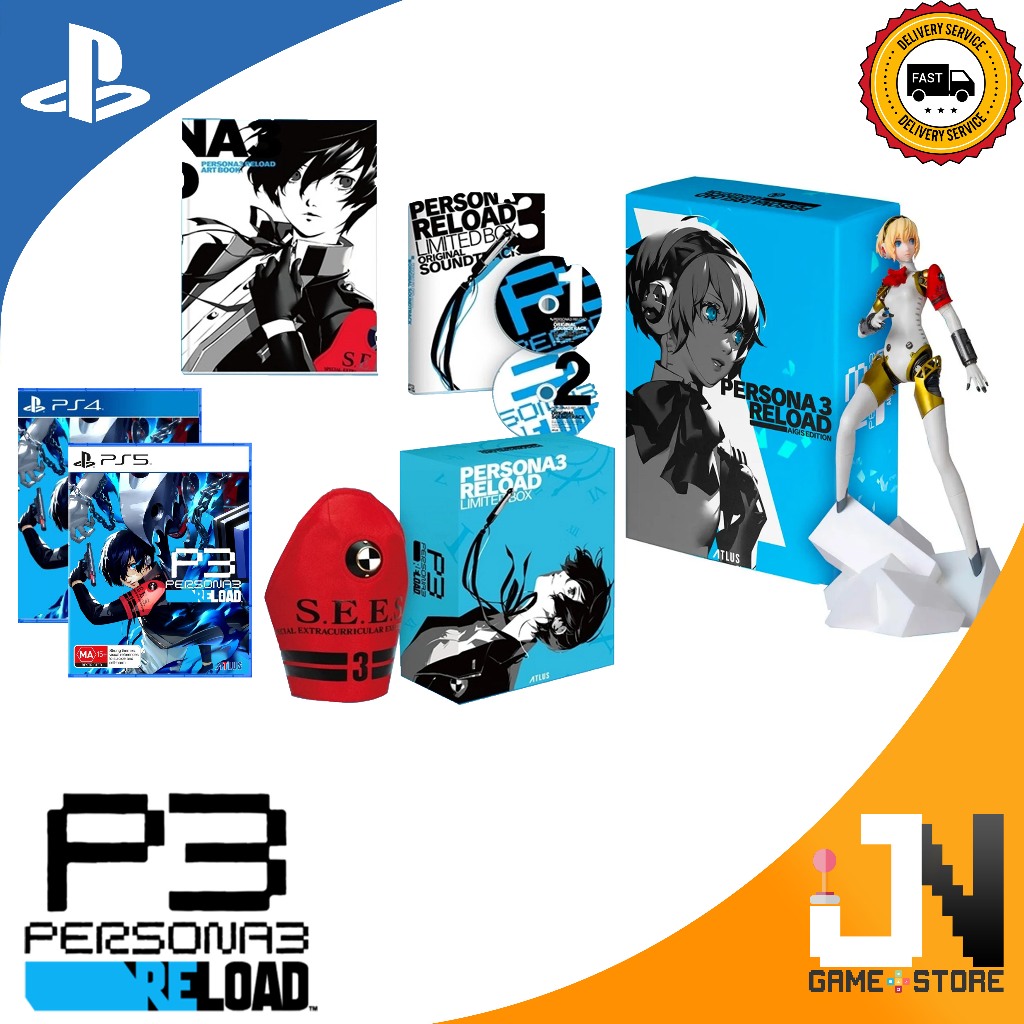 PS4 / PS5 Persona 3 Reload Limited Box / Collector | Aigis Edition (R3 ...