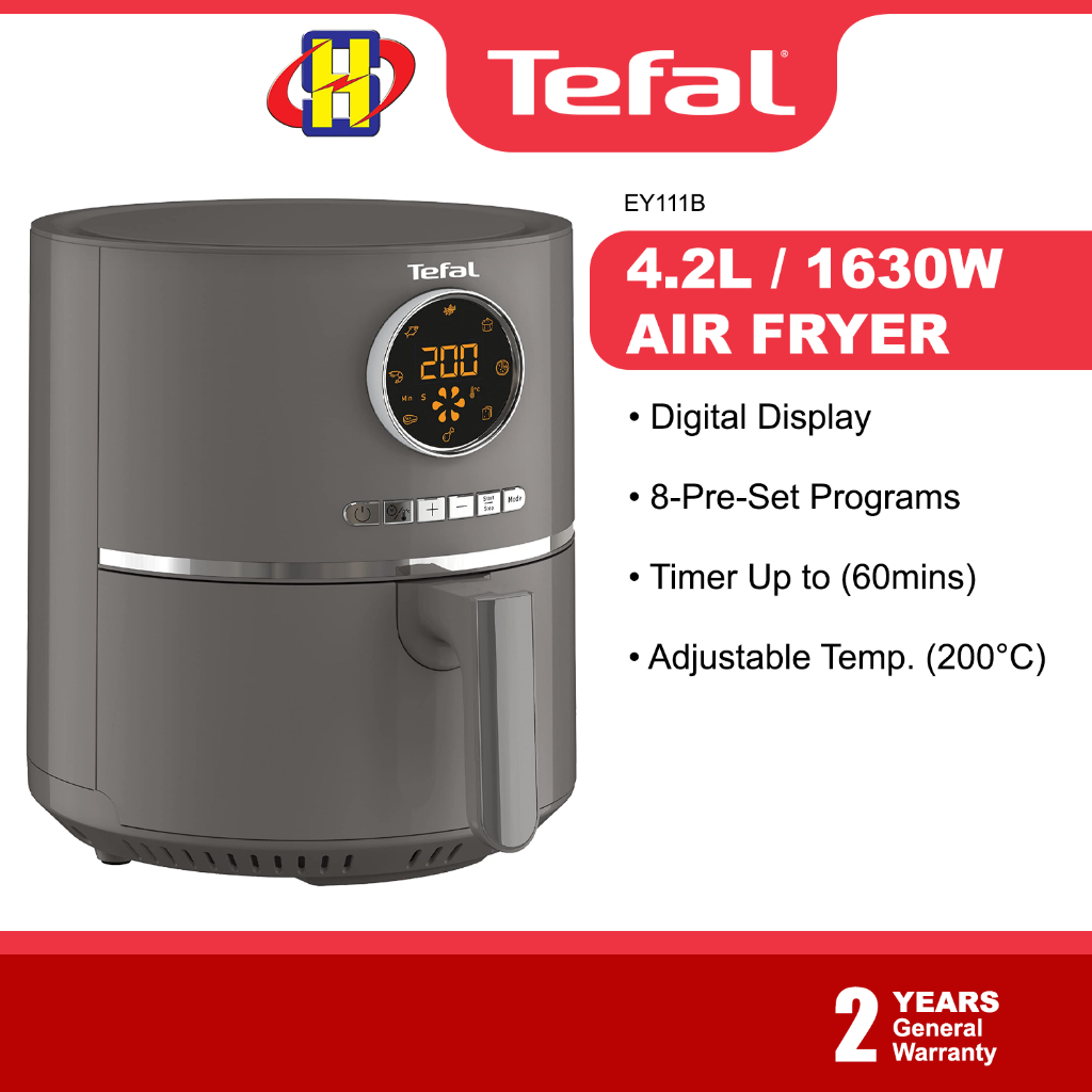 Tefal Air Fryer (4.2L/4.5L) 8PreSet Programs with Adjustable