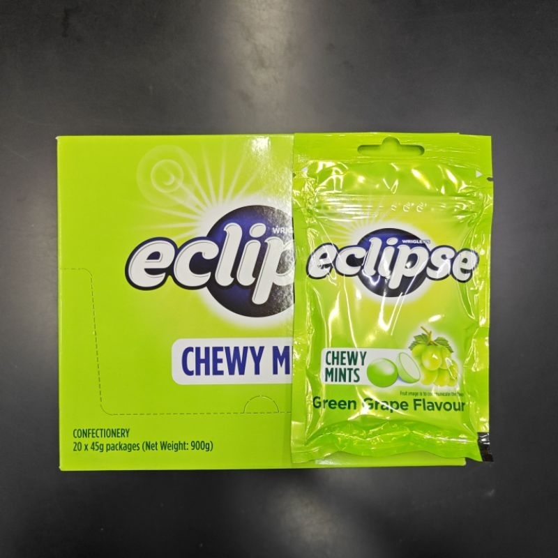 [WHOLESALE SPECIAL] WRIGLEY'S ECLIPSE CHEWY MINTS 20PACKS OUTER BOX