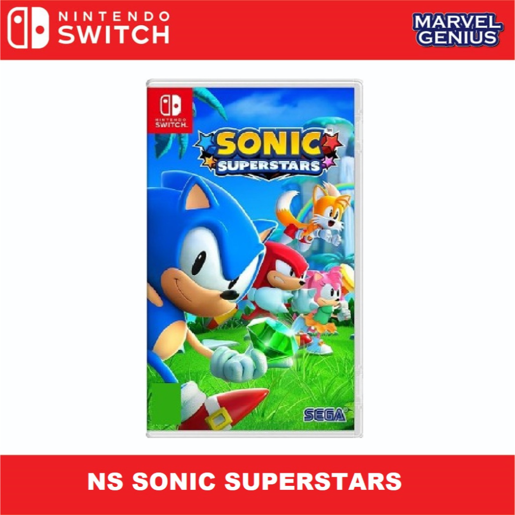 NSW NS NINTENDO SWITCH GAME SONIC SUPERSTARS 索尼克 超级巨星 (ENGLISH ...