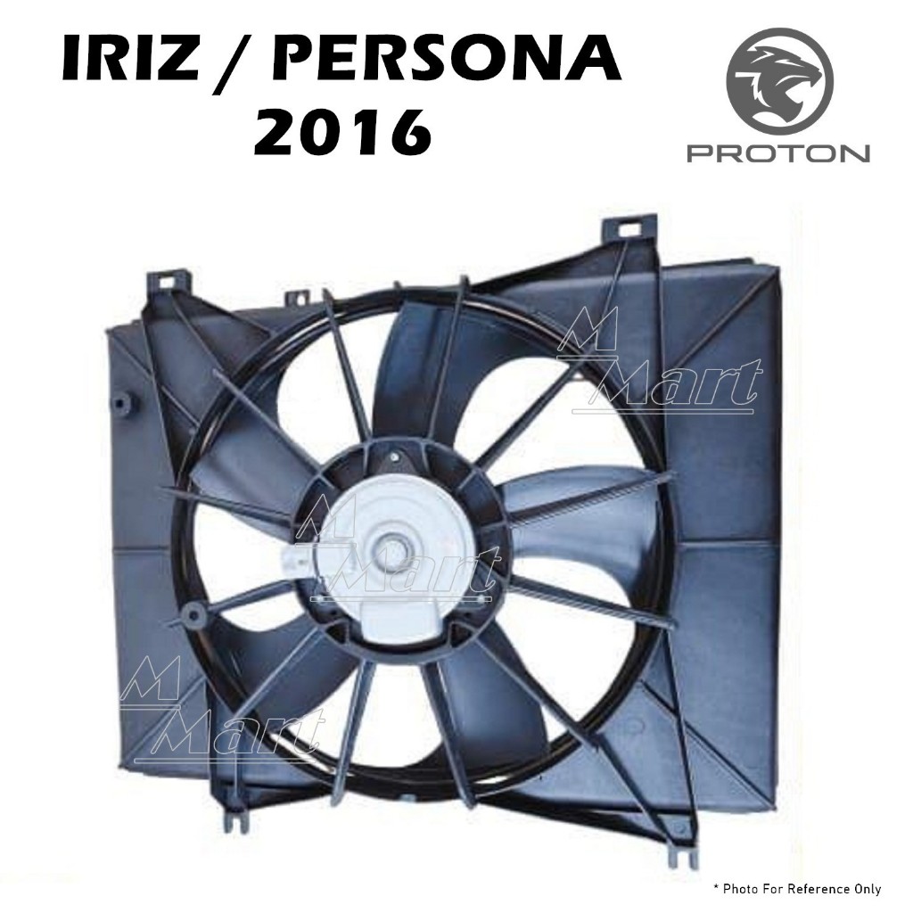 Proton Iriz Persona VVT 2016 Air Cond Radiator Fan Assembly Set