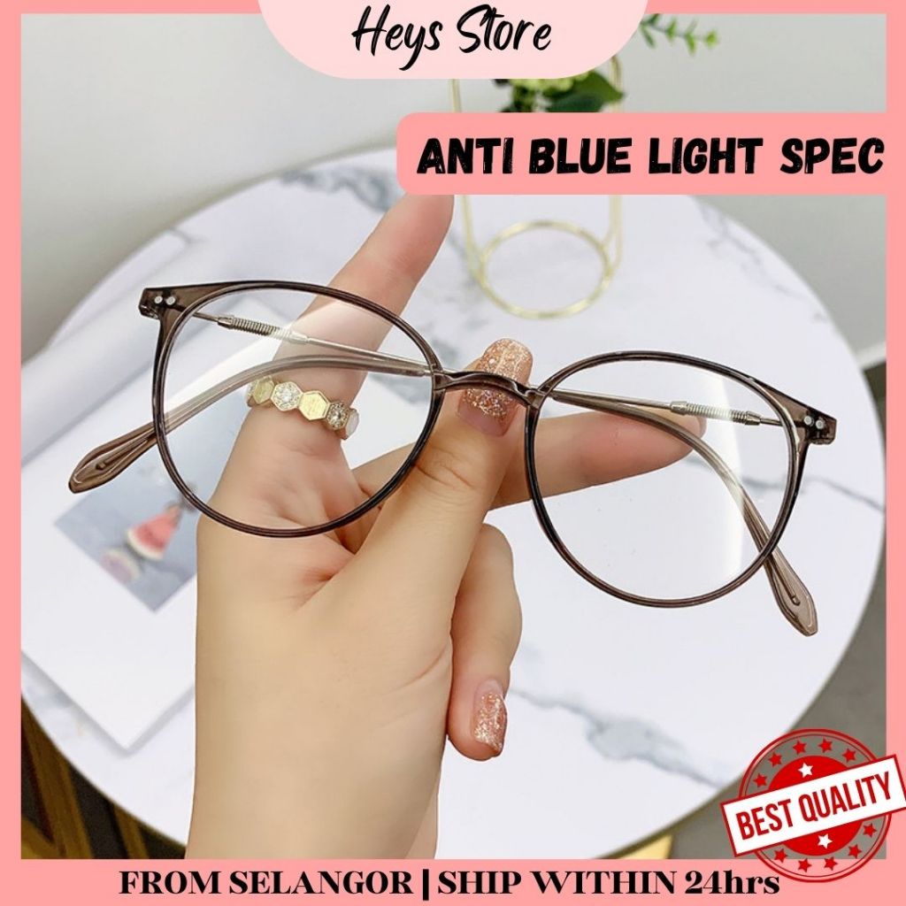 New Round Square Spek Korean Fashion Spec Glasses transparent ...