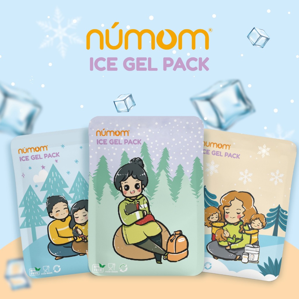 NUMOM ICE GEL PACK REUSABLE 500G STORE BREASTMILK | Shopee Malaysia