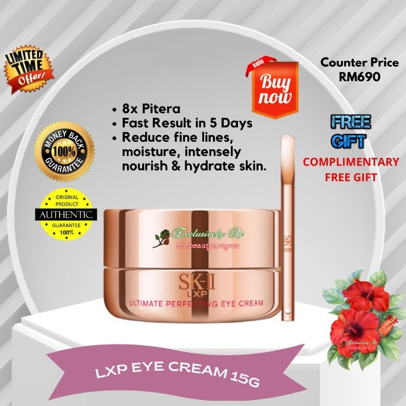 LXP ULTIMATE PERFECTING EYE CREAM 15G - Full Size | Shopee Malaysia