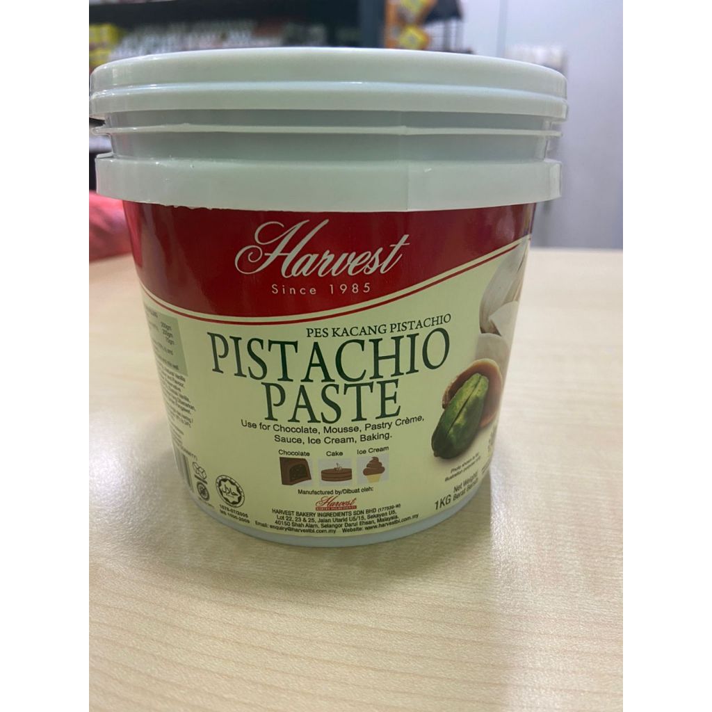 Pistachio Paste 1kg/ Hazelnut paste 1kg / Selai kacang hazel/ Selai ...