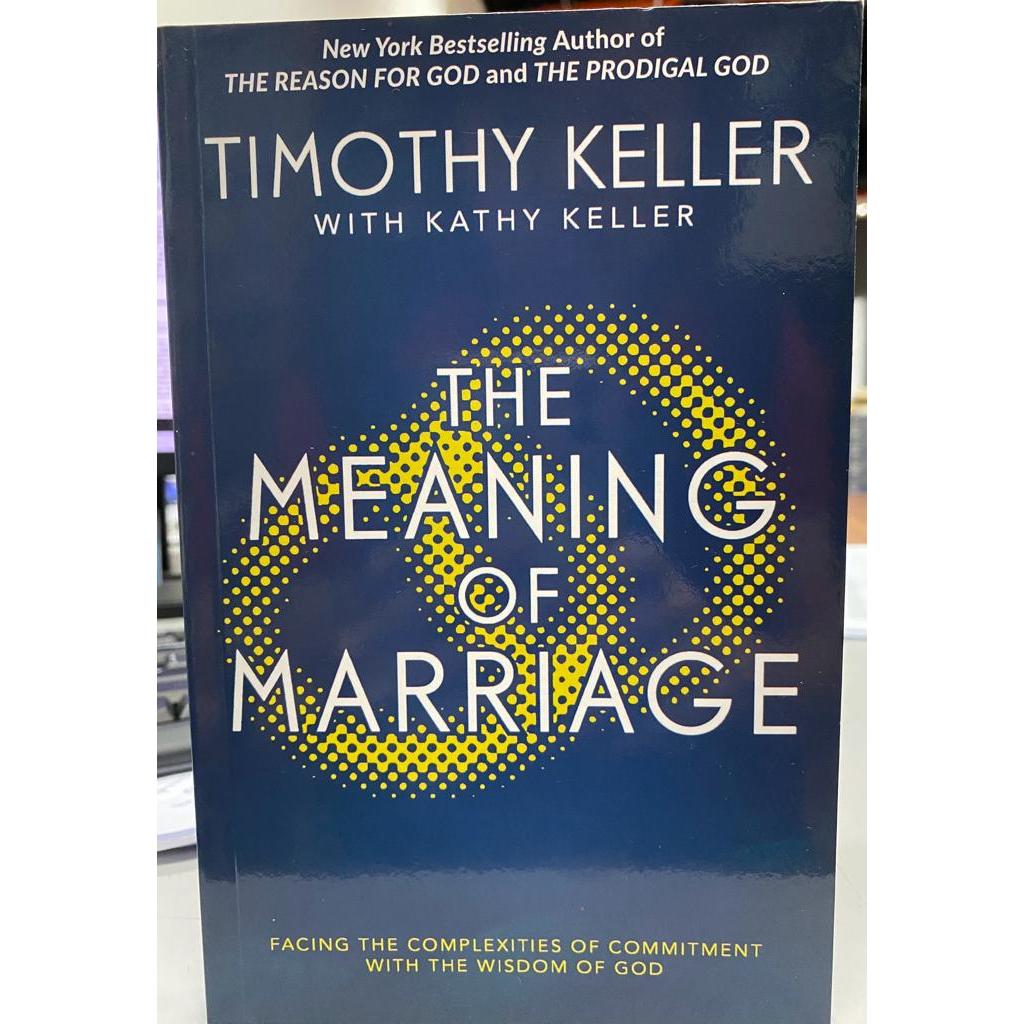 Timothy Keller The Meaning of Marriage Marriage Gladsounds Shopee Malaysia